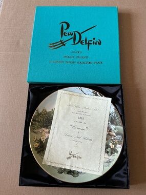 Pendelfin Studios Collector Plate Caravan by Doreen Roberts Limited Edition